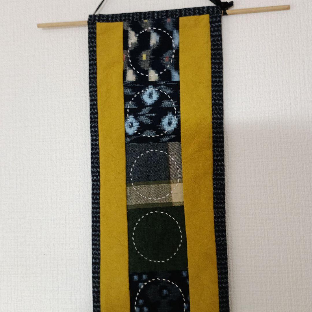 絣 藍染タペストリー テーブルセンター - メルカリ