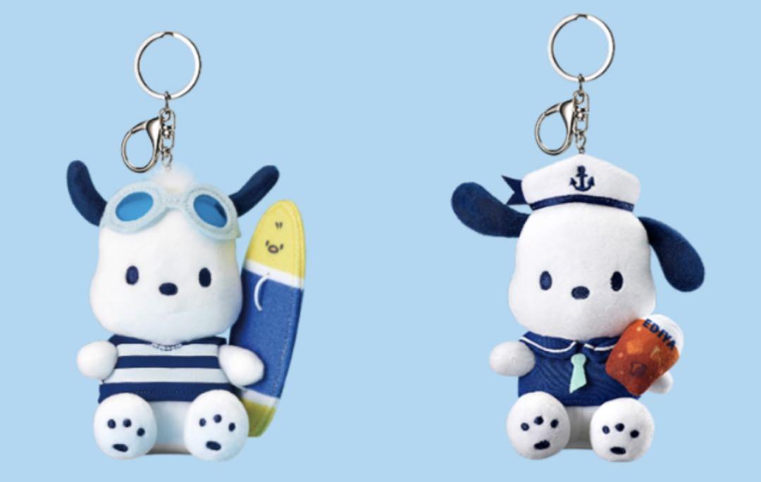 EDIYA COFFEE サンリオ ポチャッコ ぬいぐるみ 韓国限定 マスコット 韓国]EDIYA COFFEE ポチャッコ ぬいぐるみ セットサンリオ