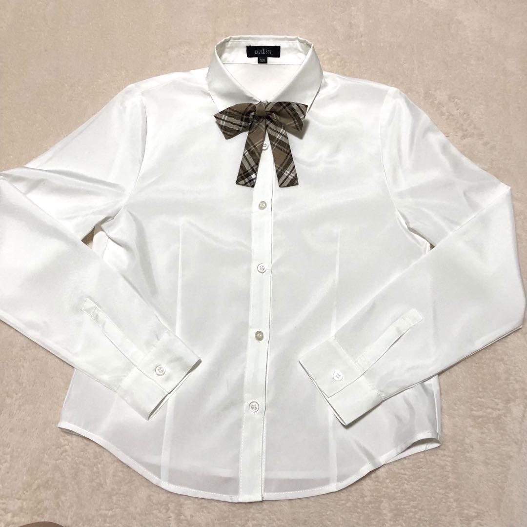 【新品級】ガールズEAST BOY ブラウン系スーツ 5点セット 160cm