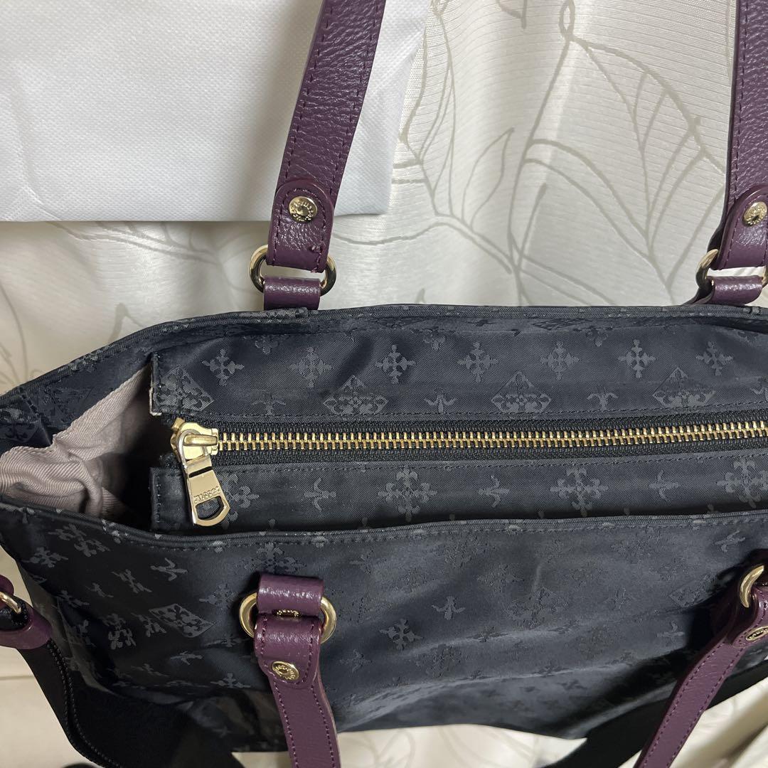 超美品ラシット A4入る2wayバッグ