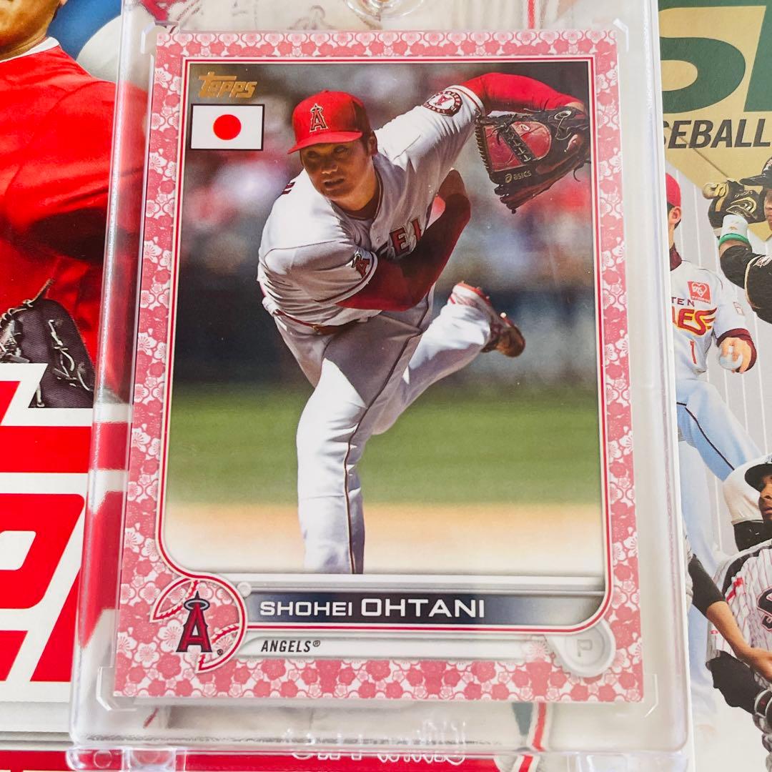 Topps MLB Japan Edition 大谷翔平 桜パラレル99枚限定 99枚限定 桜 パラレル 大谷翔平 2022 Topps Japan