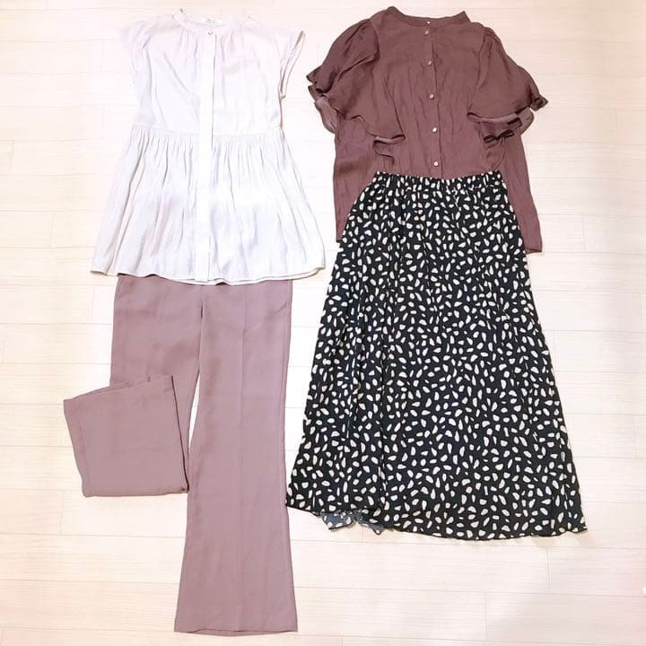 ピンク×フェミニン かわいい まとめ売り レディース コーディネート 春