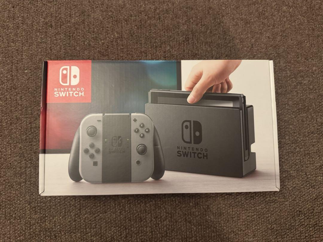 Nintendo Switch グレー 本体＋純正Proコントローラー 2個付き