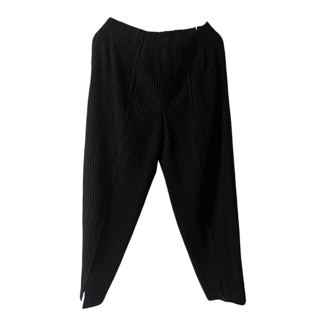 Homme Plisse SOLID PLEATS パンツ