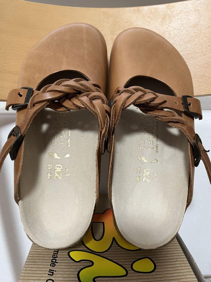 新品！BIRKENSTOCK ROWLEY 36 タン　レザー
