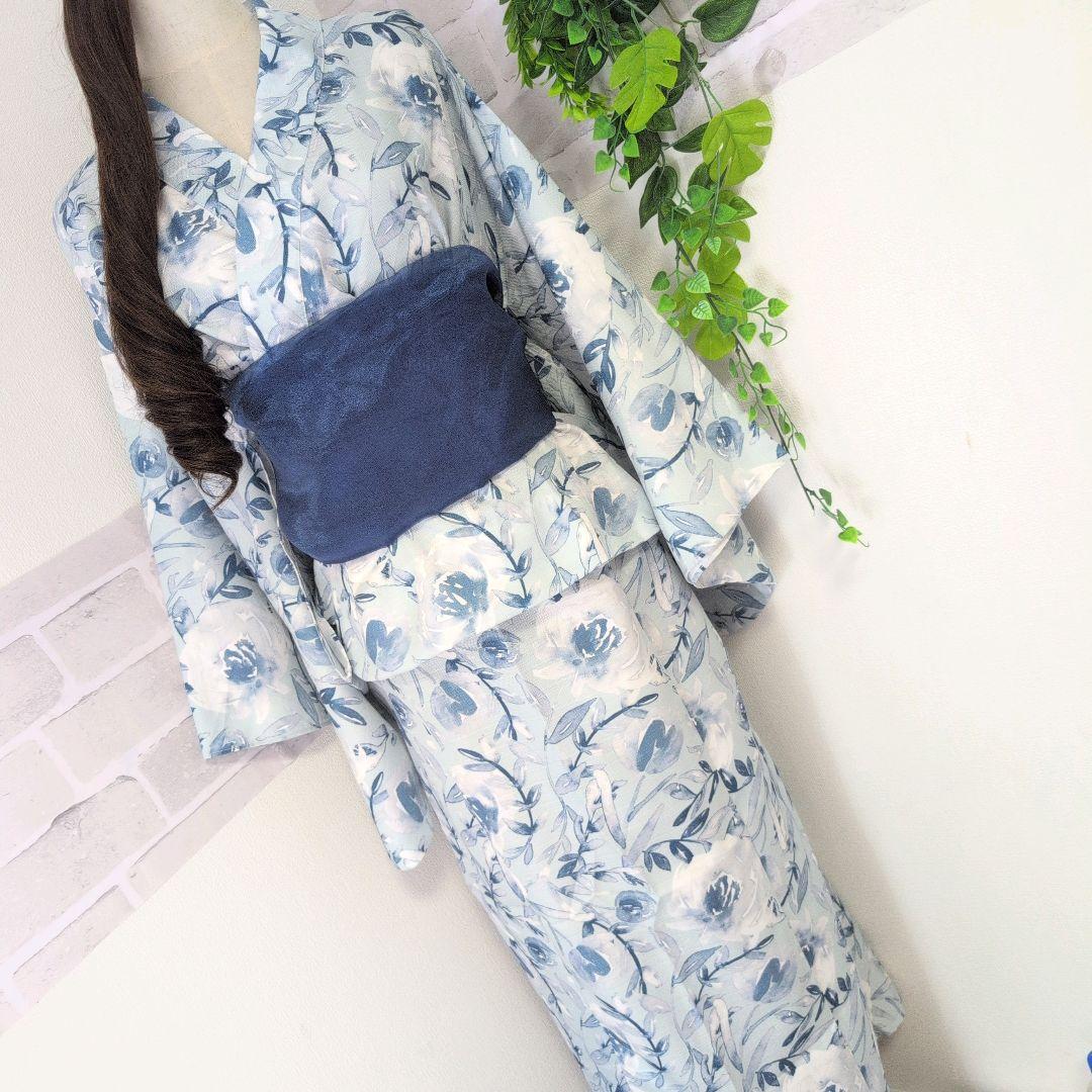 ＊新品＊花柄浴衣、キャミワンピース、2way3点セット　大きいサイズ　レディース