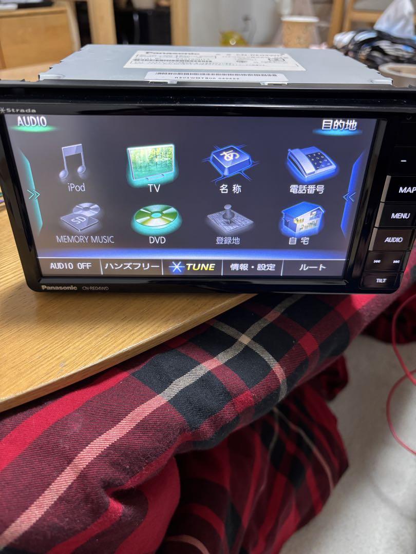 美品 実働♪ Panasonic CN-RE04WD SD ナビ