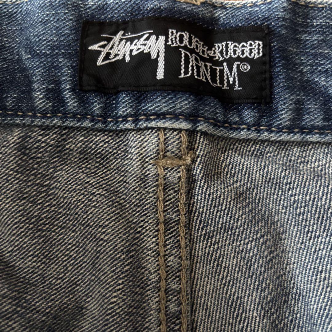 stussy ステューシー カーゴデニムショーツ 36 XL バギー - メルカリ