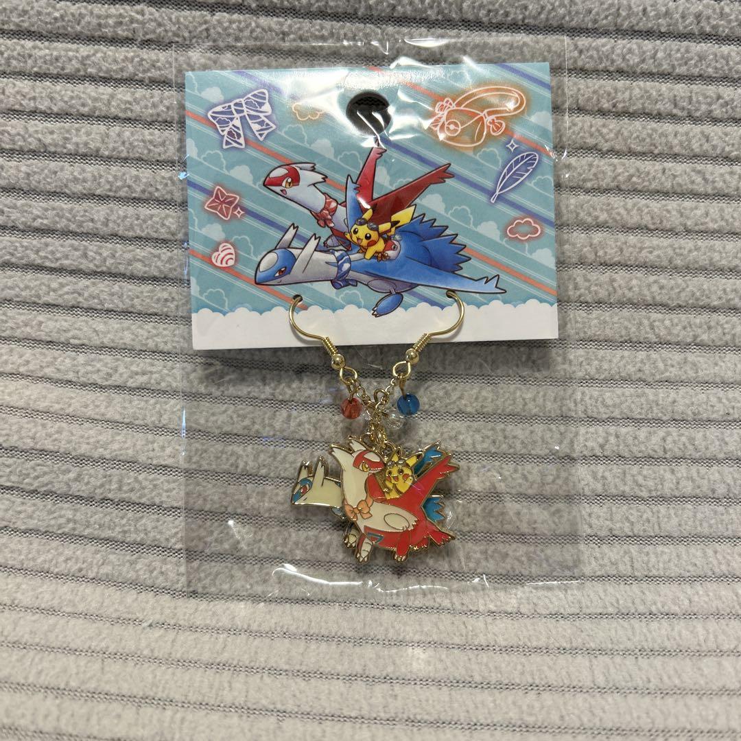【新品未開封】ポケモンセンター ラティアス・ラティオスに乗って フックピアス