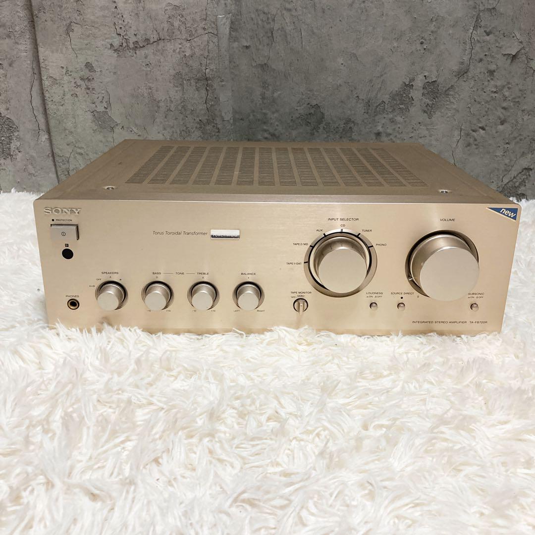 ソニー オーディオ機器 プリメインアンプ トランジスター TA-FB720R