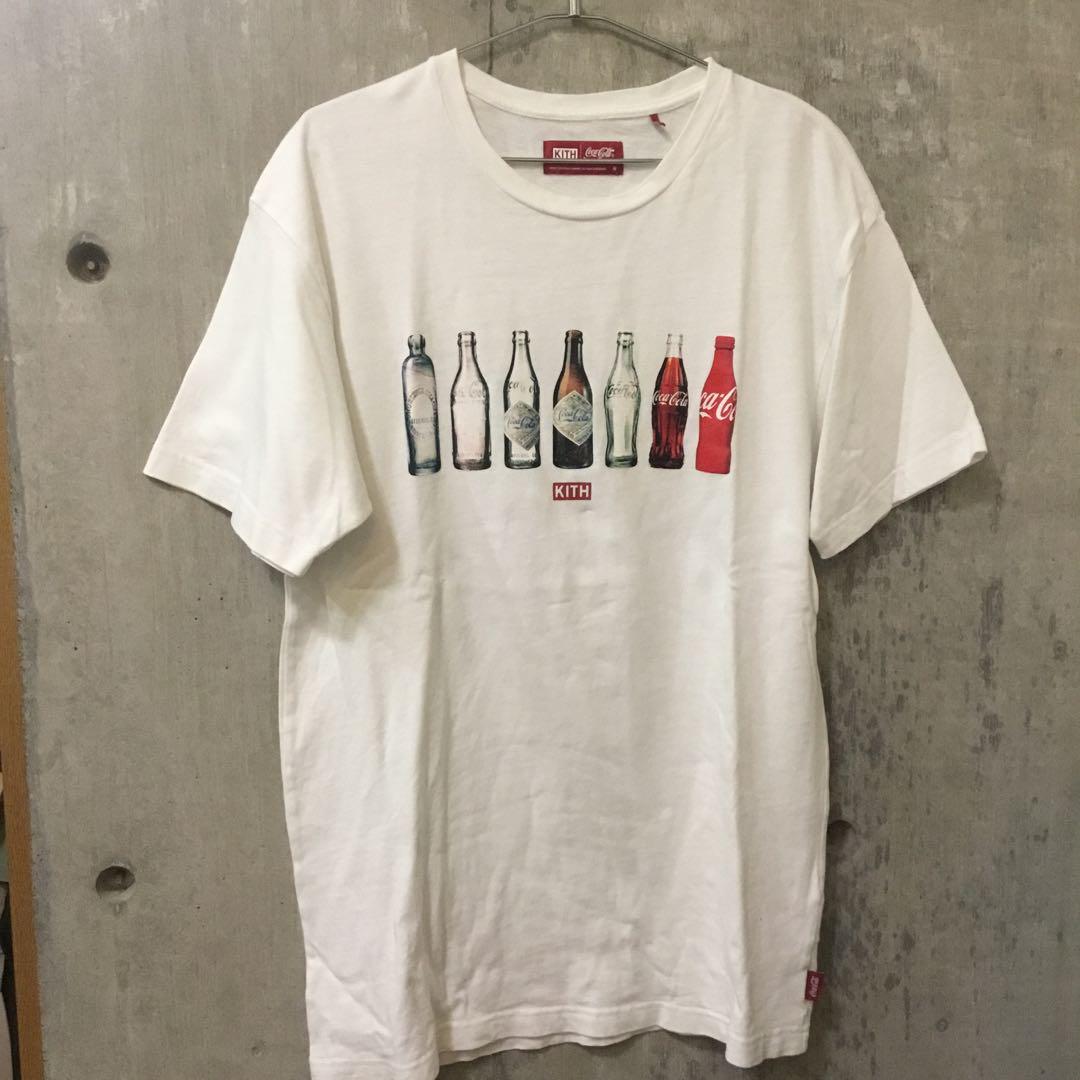 ☆ KITH x COCA-COLA tee コラボTシャツ ☆ Kith X Coca Cola Embroidred Logo Quinn Pocket Oversized