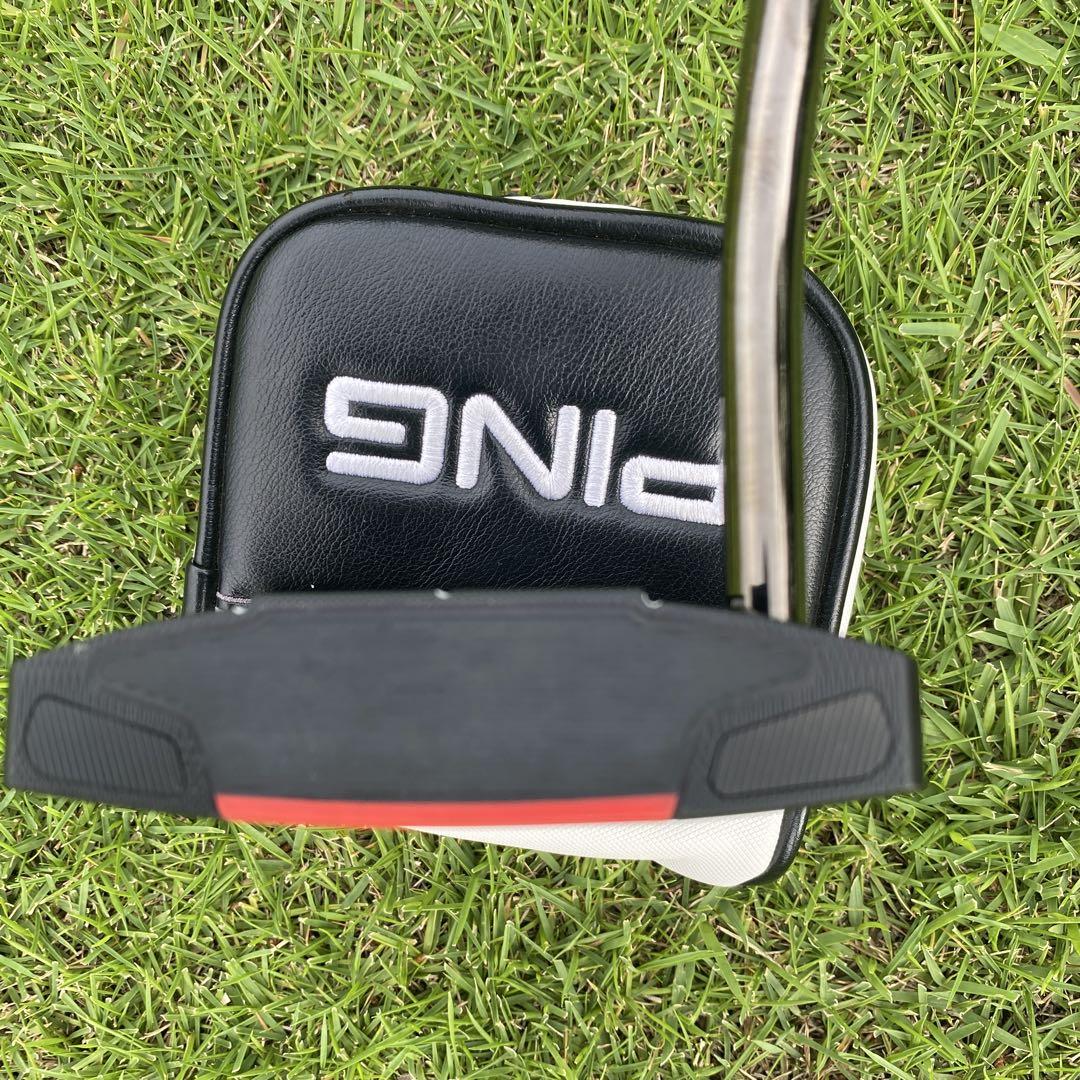 100％品質 PING HARWOOD 45インチ長尺パター ヘッドカバー付き パター クラブ