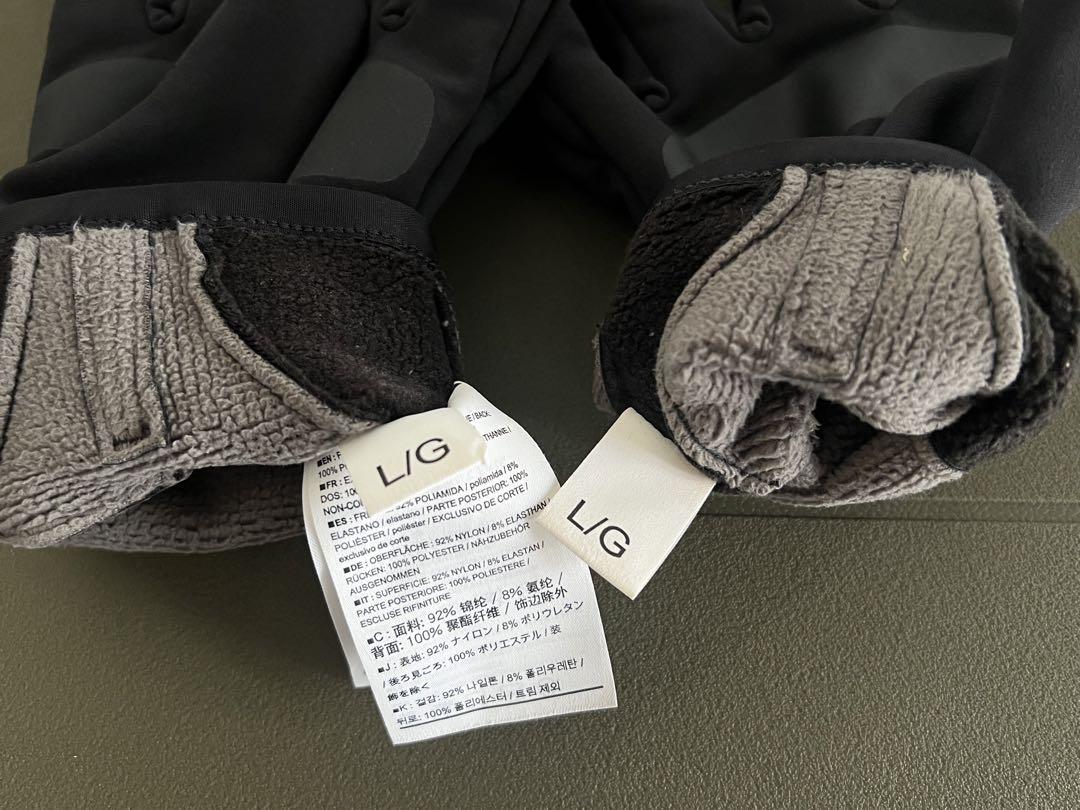Arc'teryx 黒 手袋 Lサイズ
