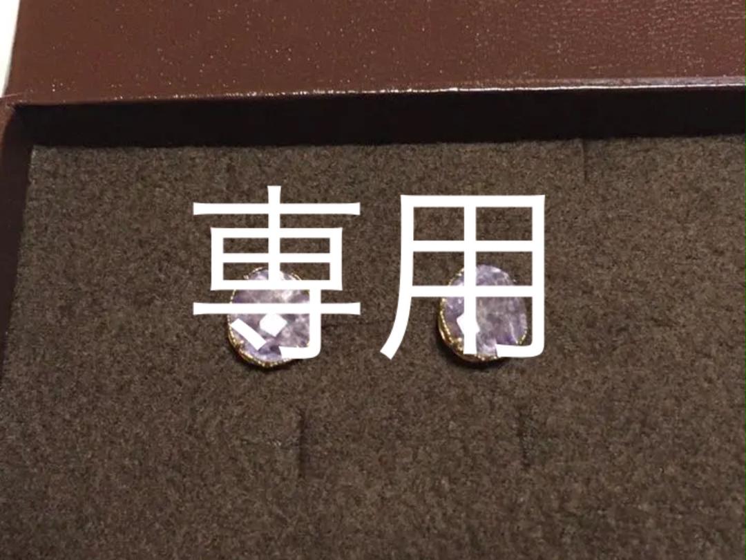 10500円 引き出物 やまきんぐさん専用 チャロアイトピアス