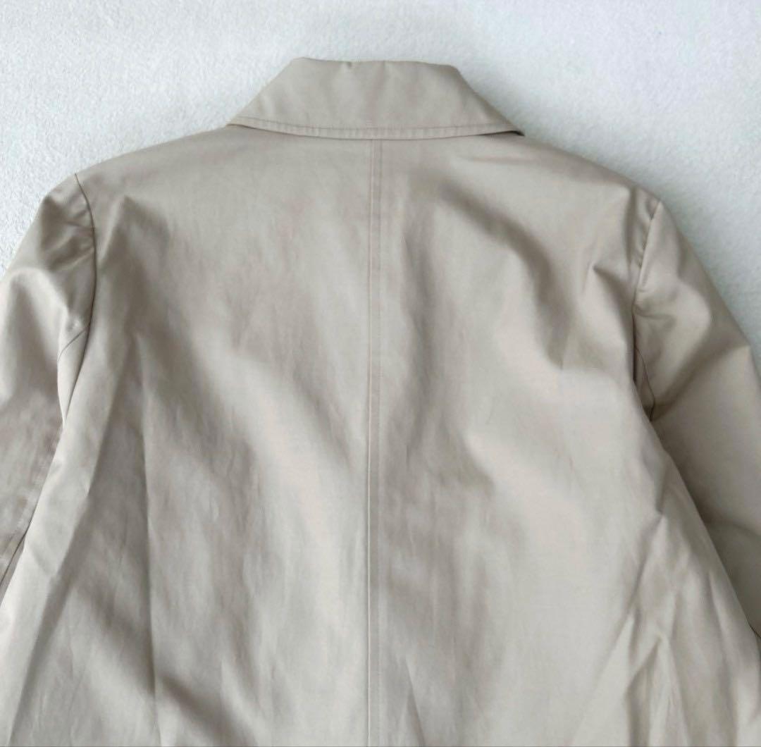 ジェイプレス ステンカラーコート ライナー付 ベージュ チェック ジェイプレス ステンカラーコート ライナー付 ベージュ チェック