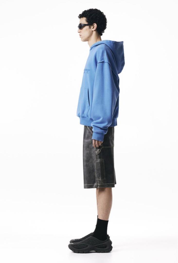 H&M heron preston コラボ H2 リバーシブルスウェットパーカー