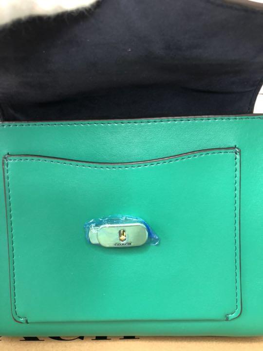 までの⊸ COACH ショルダーバッグ タビートップハンドル Er5Bv-m26567971355 新作 グリーン2way ➵シグネチャ