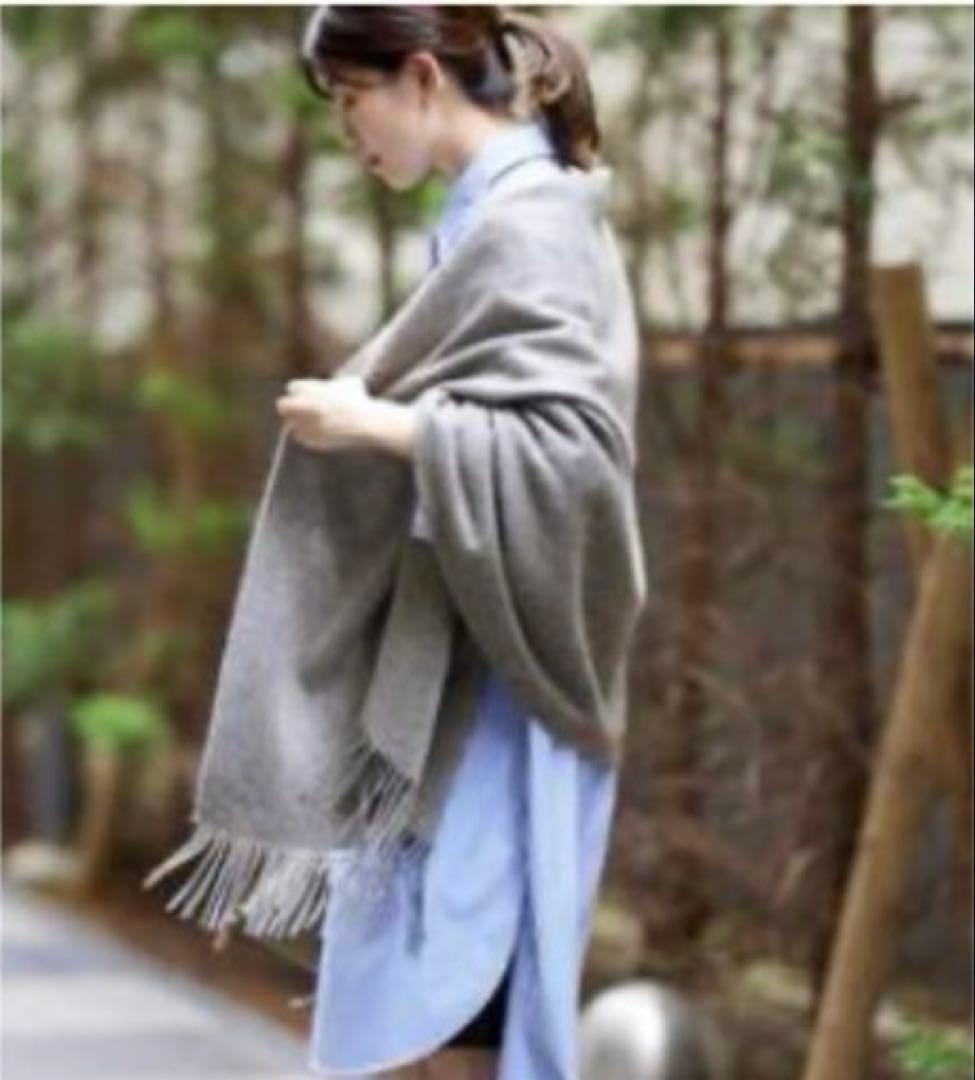 ほぼ新品！カシミヤ　大判ストールJOURNAL STANDARD