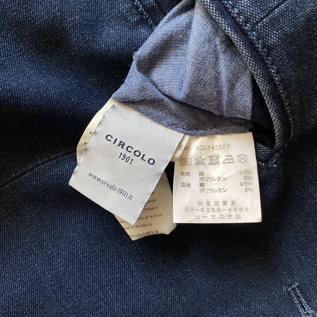 チルコロ 1901 CIRCOLO 1901 セットアップ ジレ スリーピース
