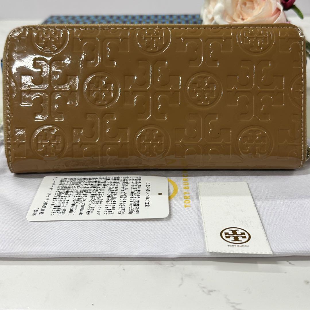 新品同様‼️ トリーバーチ TORYBURCH 財布 長財布 ラウンド