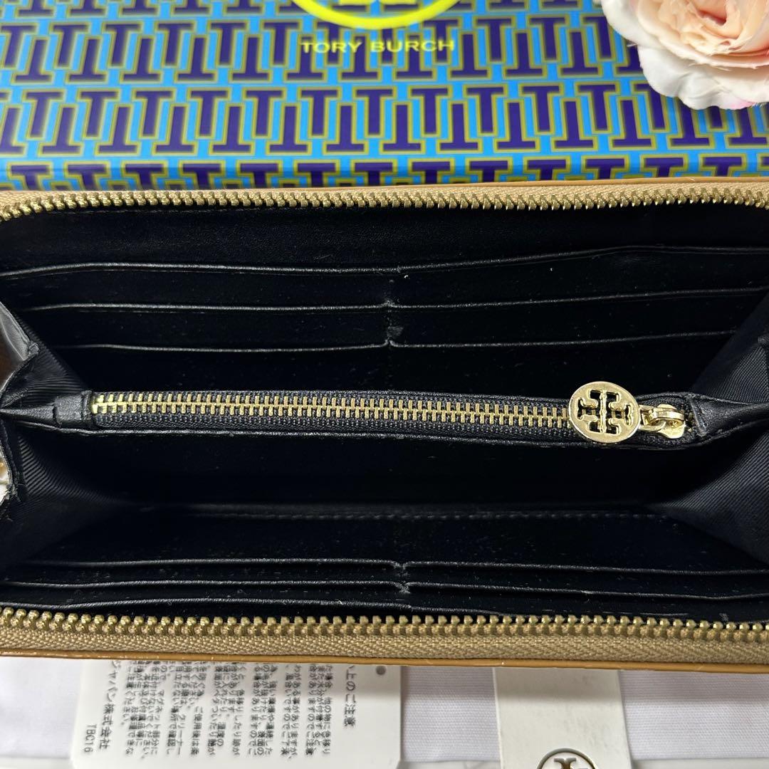 新品同様‼️ トリーバーチ TORYBURCH 財布 長財布 ラウンド