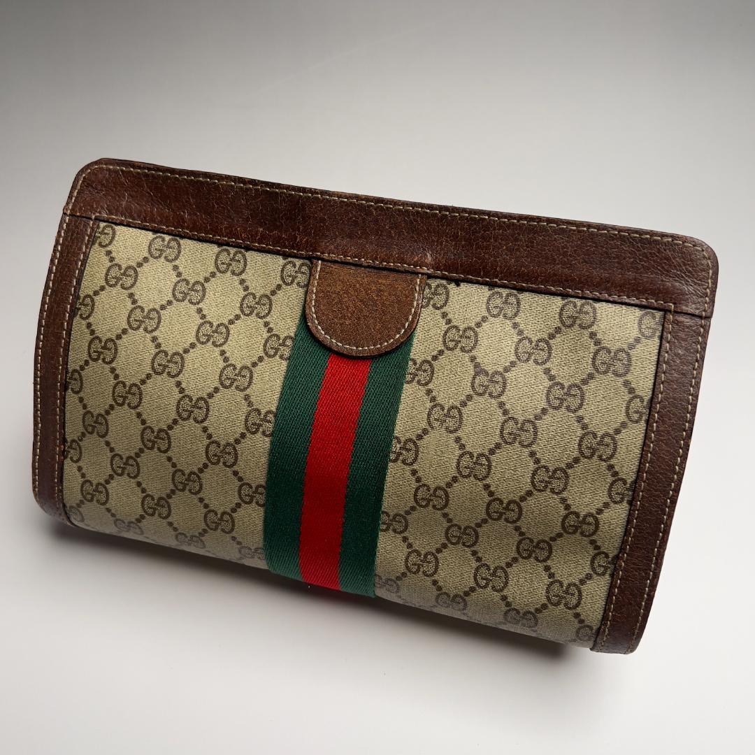 超人気 - 【美品】グッチ パヒューム クラッチバッグ シェリーライン