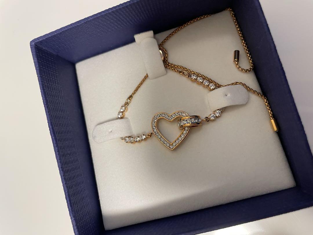 SWAROVSKI ブレスレット ハート ローズゴールド 未使用