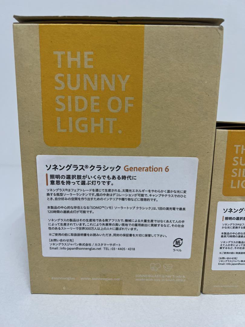 未使用 SONNENGLAS® クラシック ミニ　２個セット