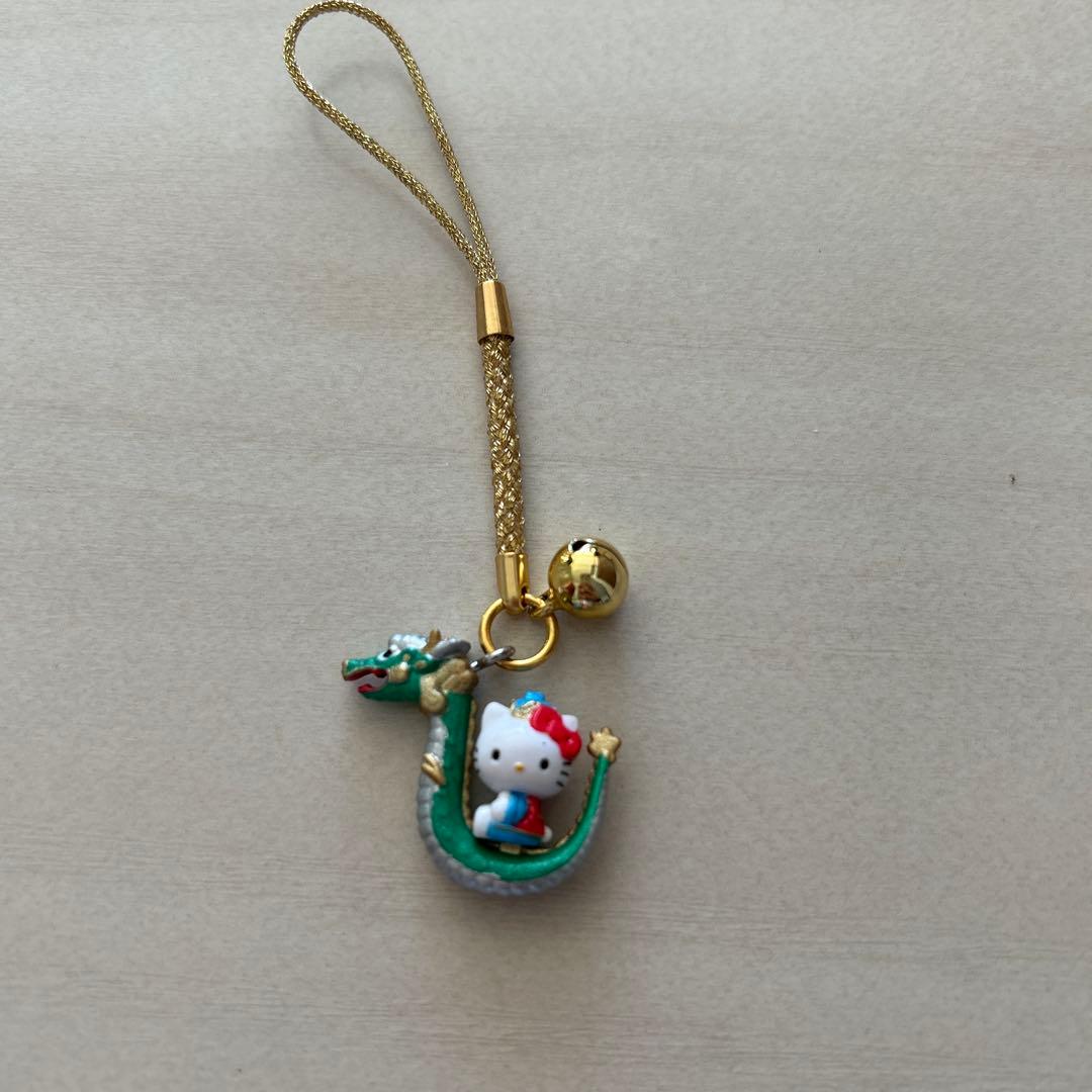 長崎限定ご当地ストラップハローキティ長崎くんち根付けストラップ