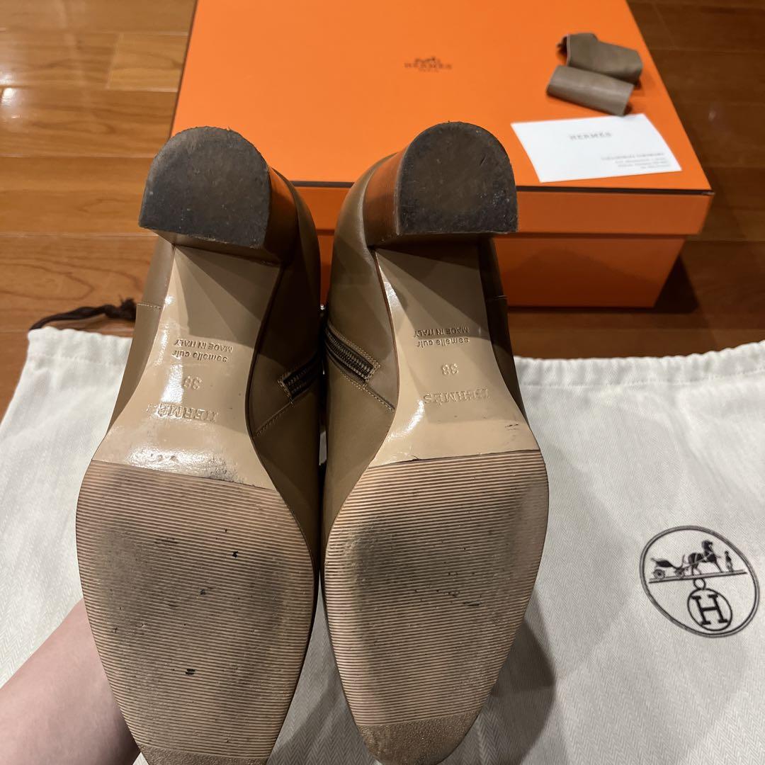 エルメス HERMES サンジェルマン ショートブーツ チャンキー
