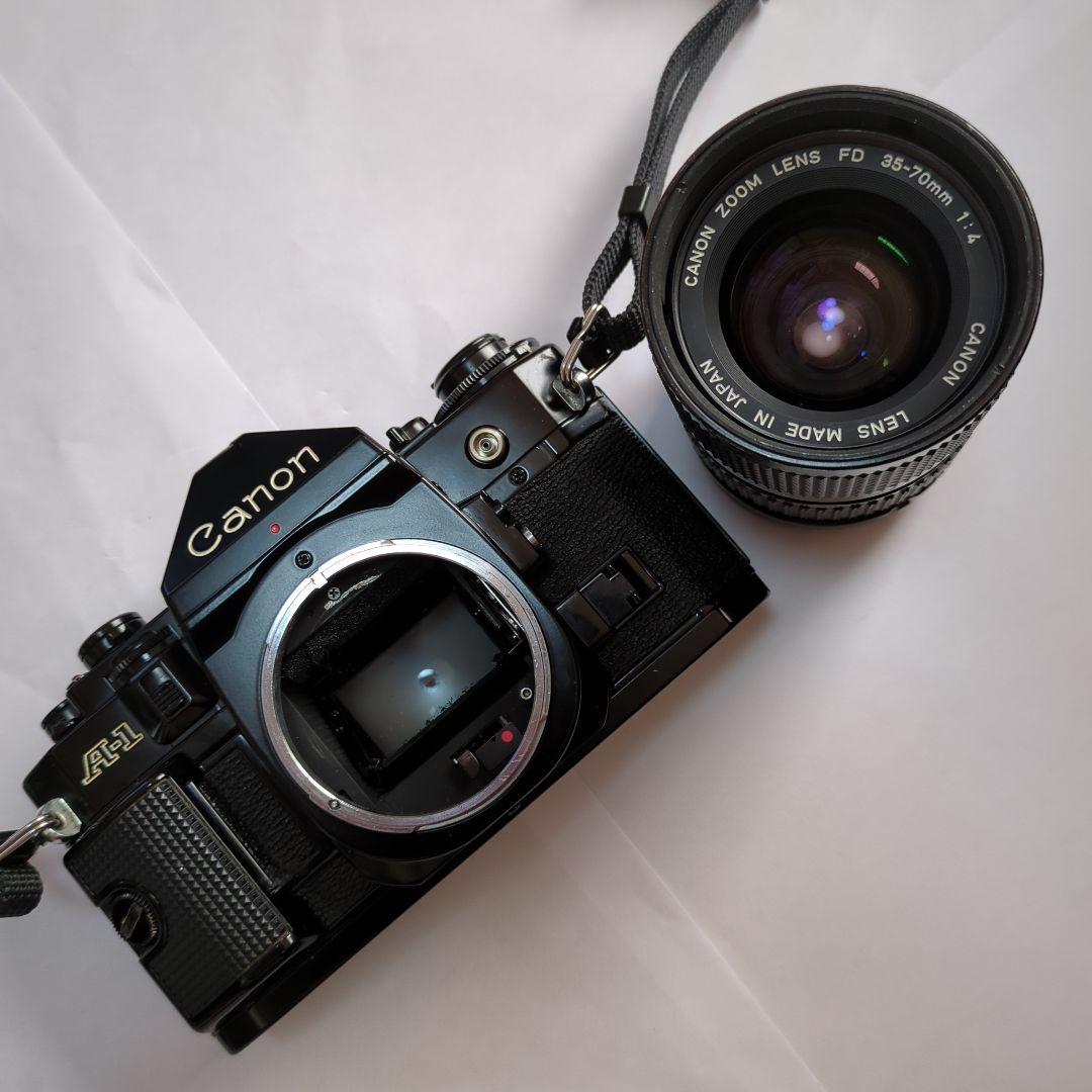 Canon A-1 フィルムカメラ NEW FD35-70mmズームレンズ付き