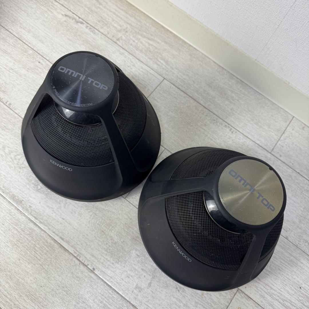 高級 KENWOOD OMNI-7 スピーカーペア 全方位指向