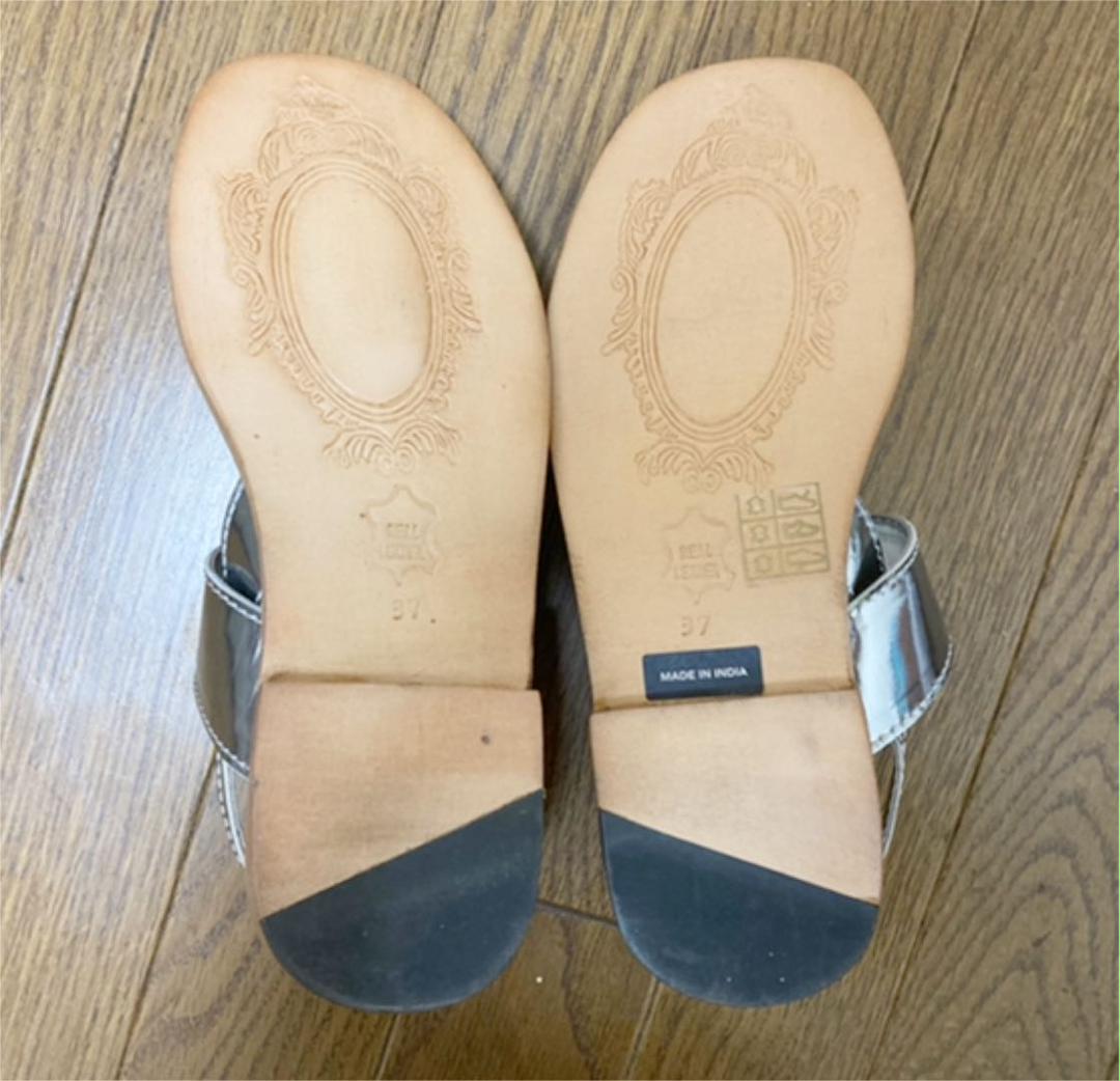 限定品 ROSE メタリック サンダル S75iX-m26583850958 BUD 低価大人気