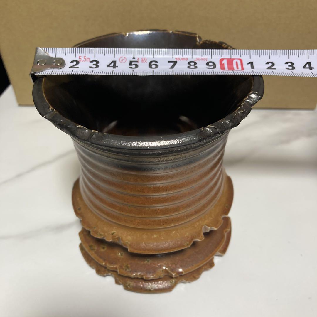 Mサイズ 3セット植木鉢 陶器