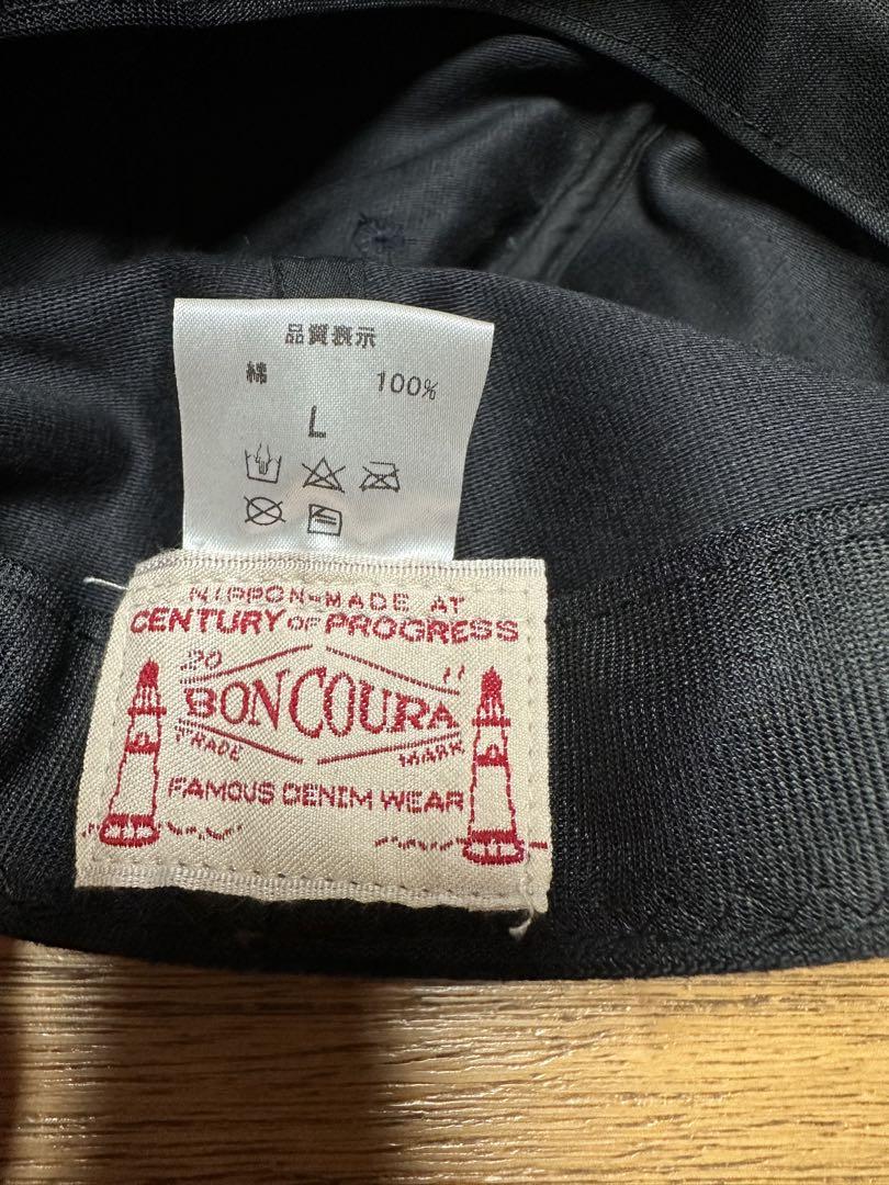 BONCOURA ブラック　キャップ