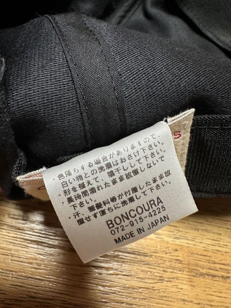 BONCOURA ブラック　キャップ