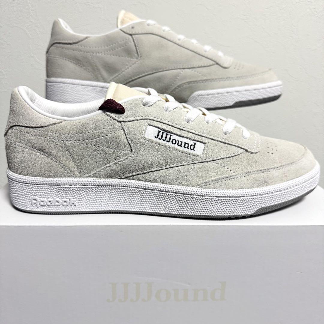 新品 REEBOK×JJJJound CLUB C 85 ホワイト 26.0cm