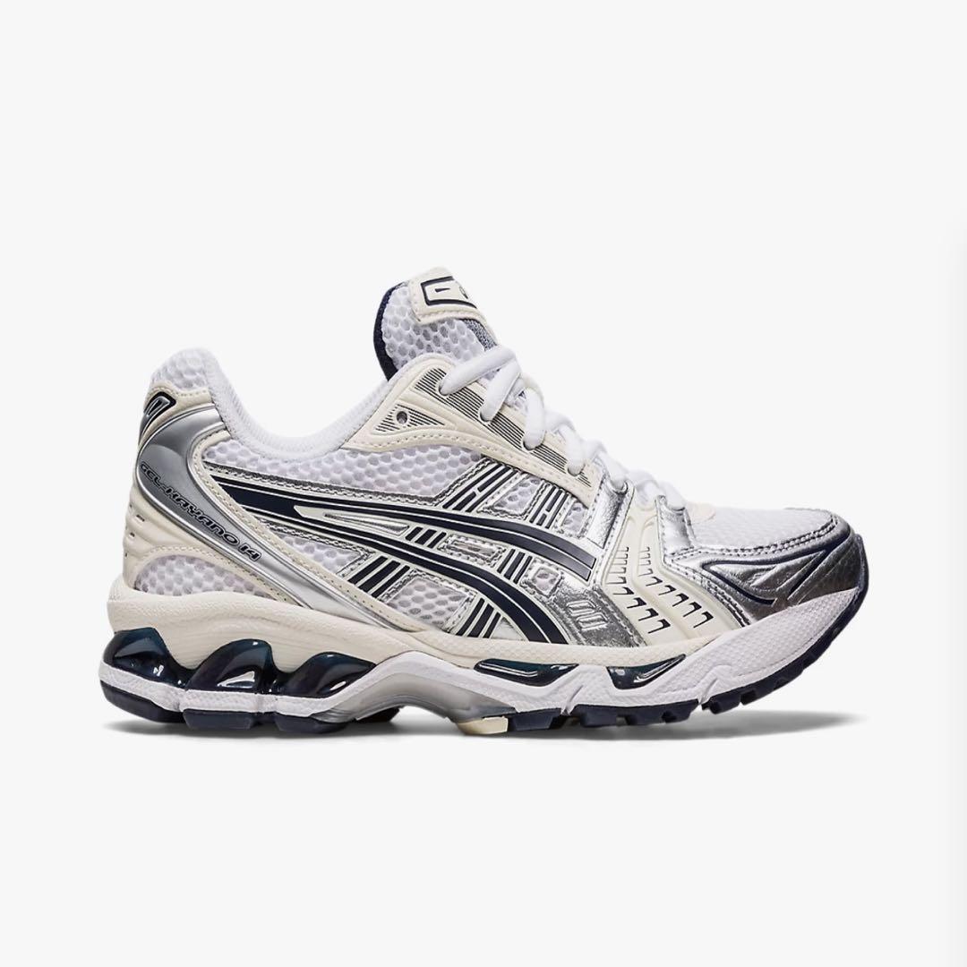ASICS GEL-KAYANO 14 24.0cm ホワイト/ミッドナイト