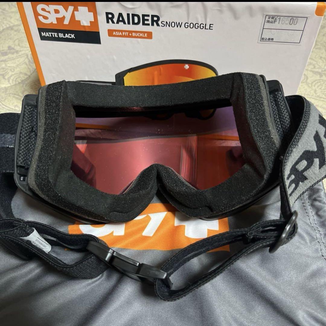RAIDER spy スノーボード　ゴーグル　スパイオプティック