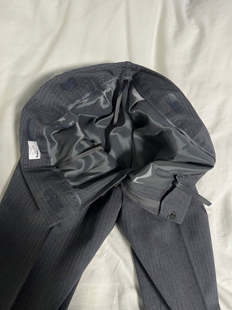 ICB パンツスーツ セットアップ ブラック ストライプ 9号 公式】ICB ICB パンツスーツ セットアップ ブラック ストライプ 9号 公式】ICB