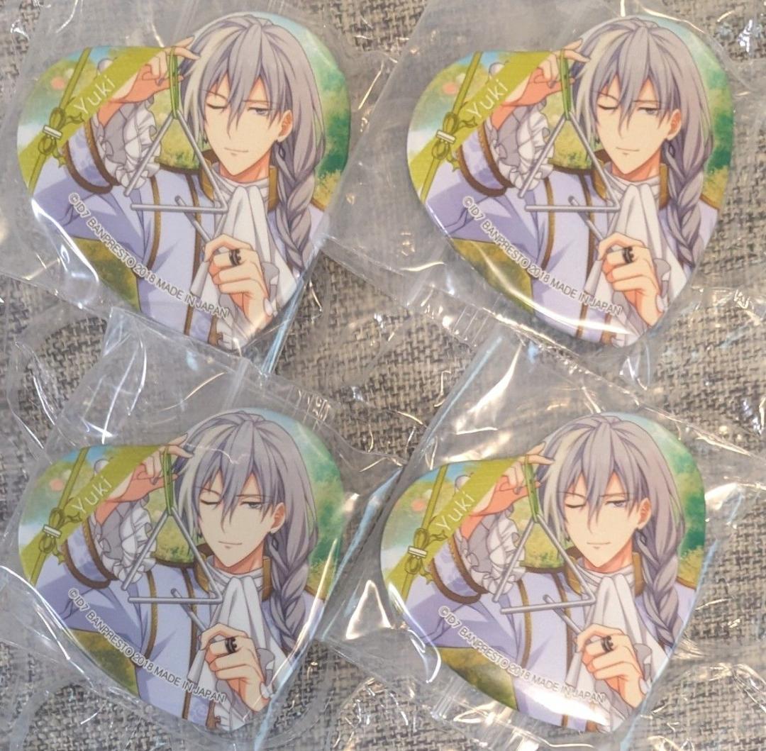 アイナナ ハート缶バッジ 千 4個セットTea Room Cafe
