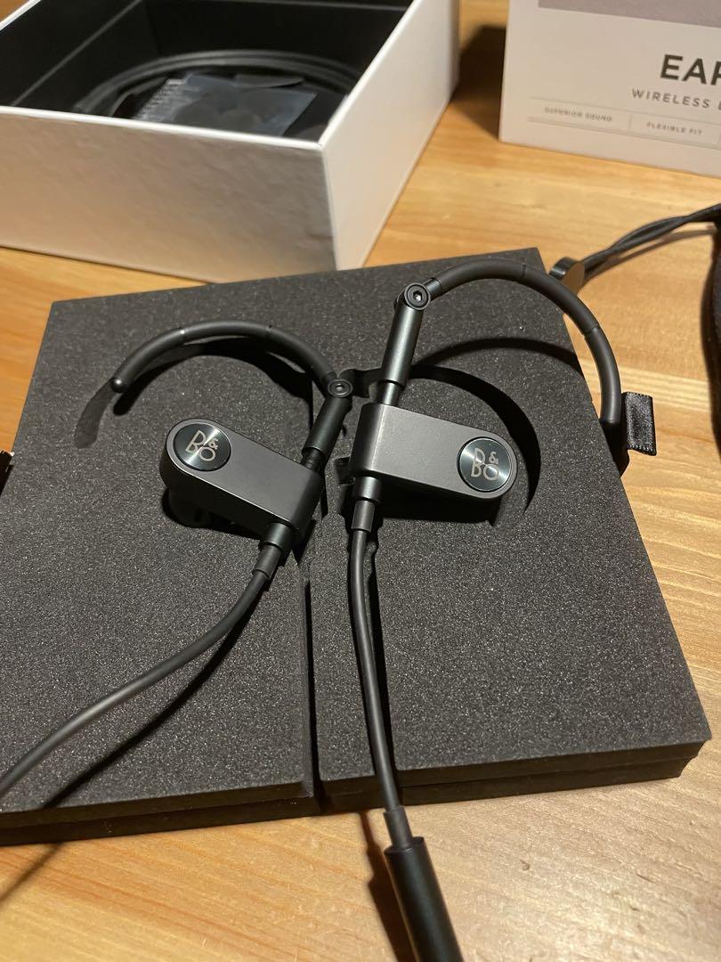 【美品】B&O Earset ワイヤレスイヤホン ブラック 付属品完備