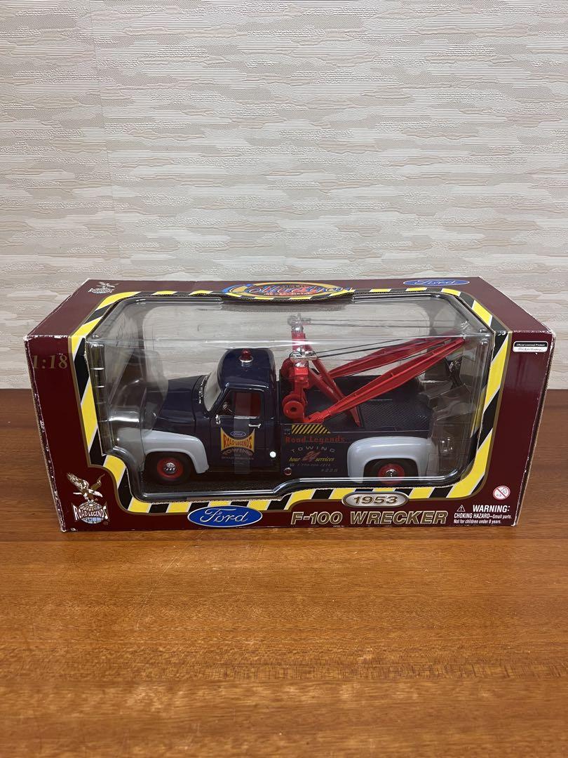 No557 ミニカー1/18 Ford 1953 F-100 WRECKER
