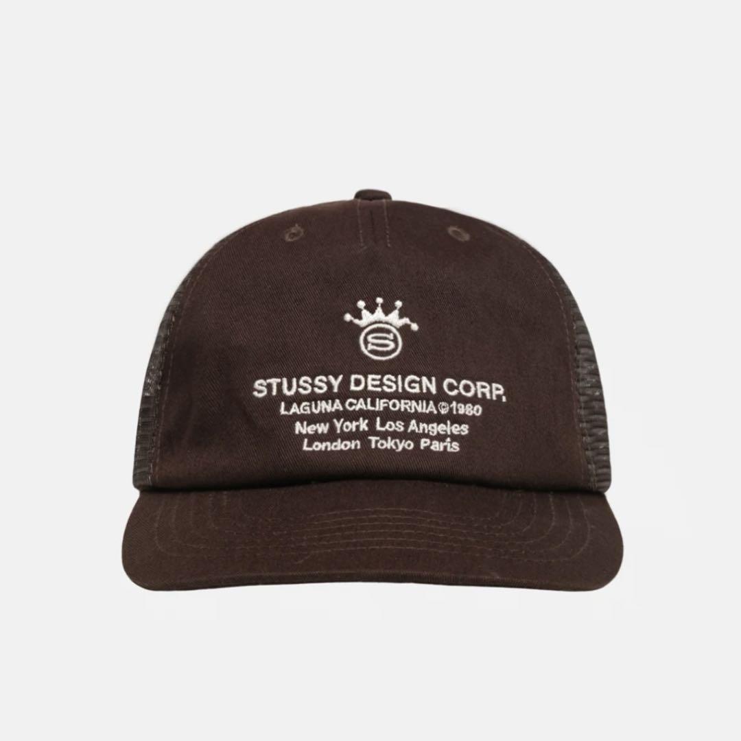 STUSSY LOW PROFILE DESIGN CORP CAP キャップ