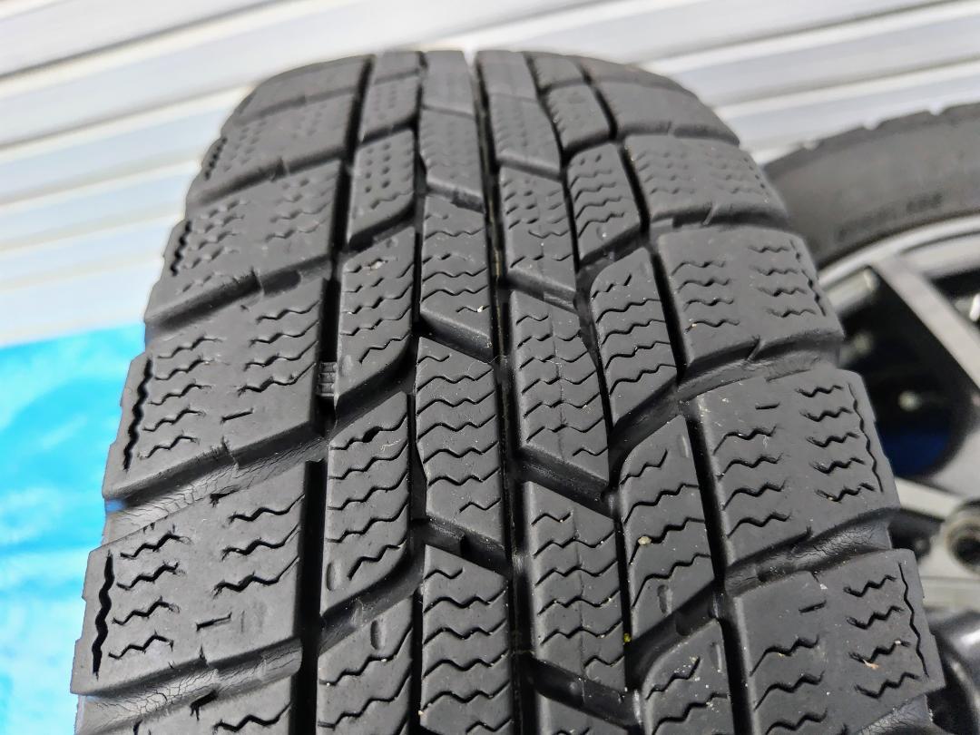 スタッドレスタイヤ・アルミホイール２本セット、155/65R13【その１】
