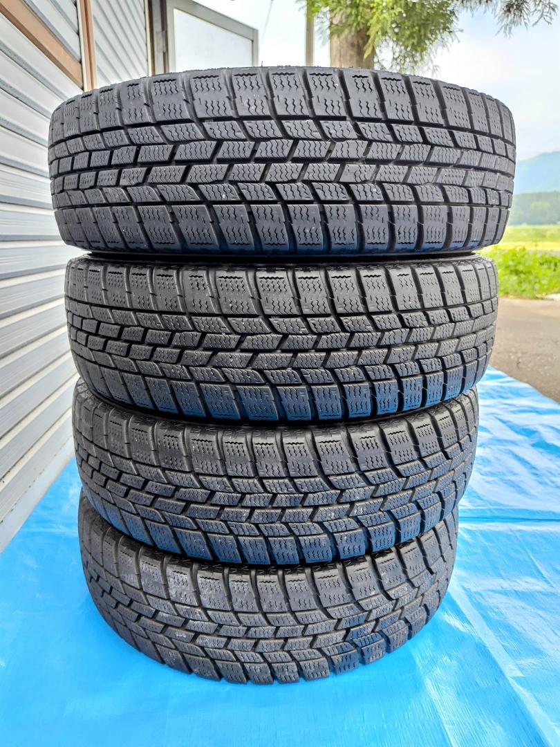 スタッドレスタイヤ・アルミホイール２本セット、155/65R13【その１】