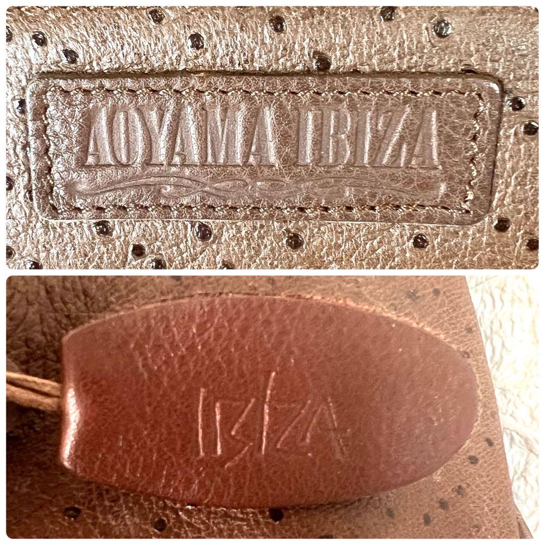 IBIZA ボストンバッグ オーストリッチ 2way