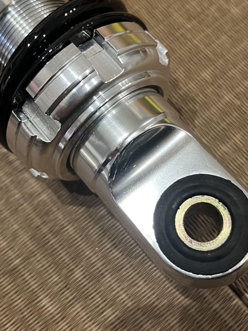 モンキー OKD アルミボディ荒巻 250mm クローム/ ブラック美品