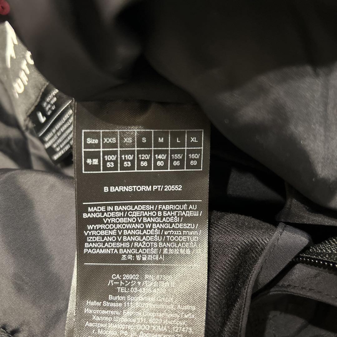 新品★ BURTON パンツ Ｌサイズ