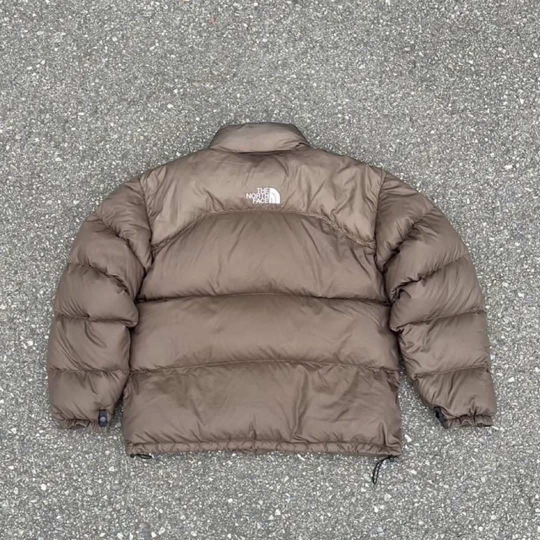 【超希少】90s センターロゴ　700fil レトロヌプシ　ブラウン　茶色　XL